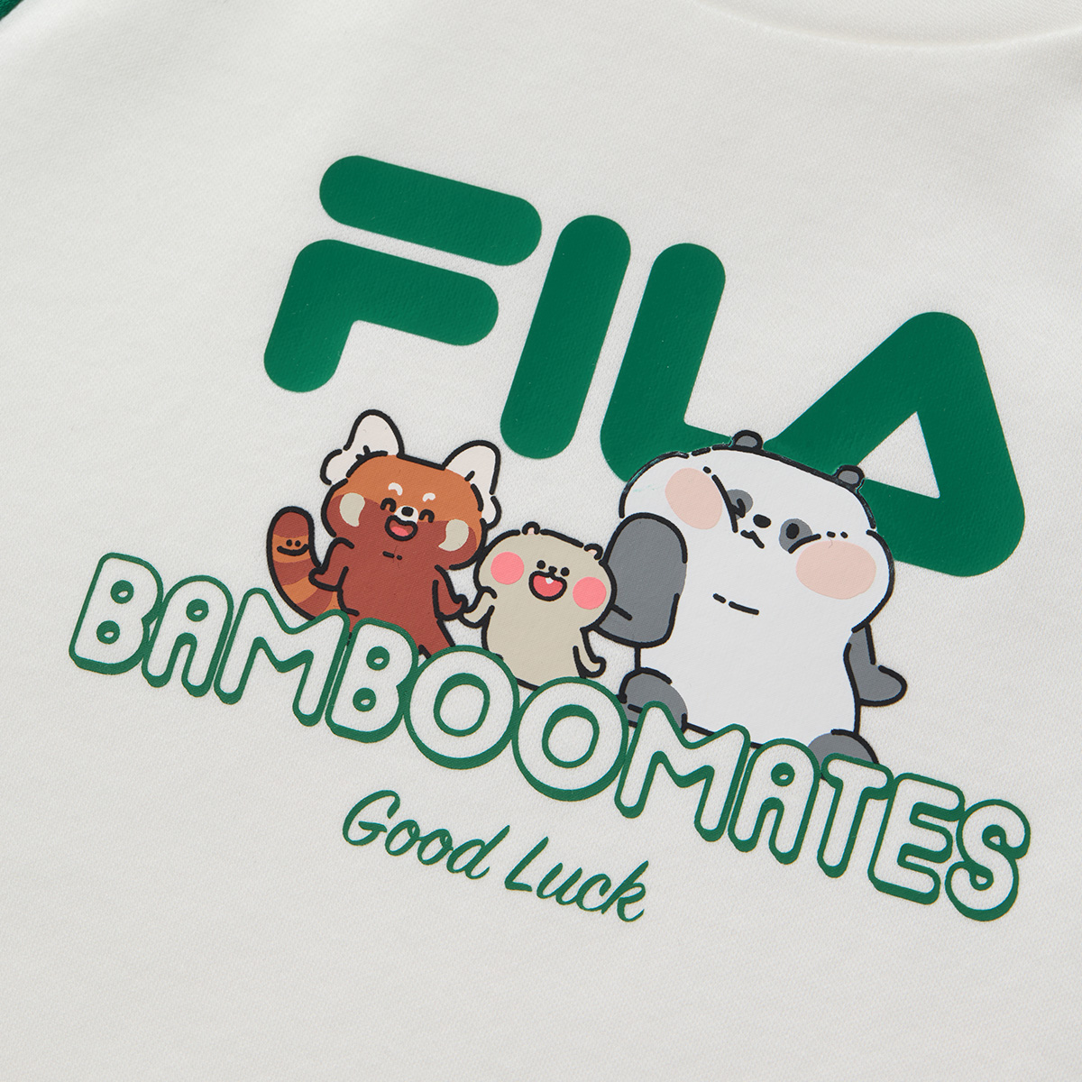 Детская футболка Fila KIDST (зеленая) — фото 4