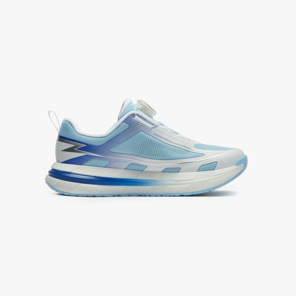 Детские кроссовки Fila KIDS SPEED 5 S (сиренево-белые) — 香堇蓝/斐乐白 — фото 2