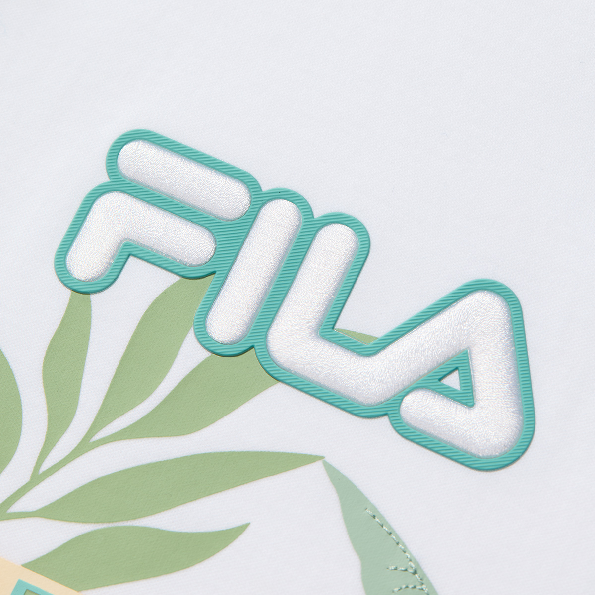 Мужская футболка Fila (белая) — фото 4