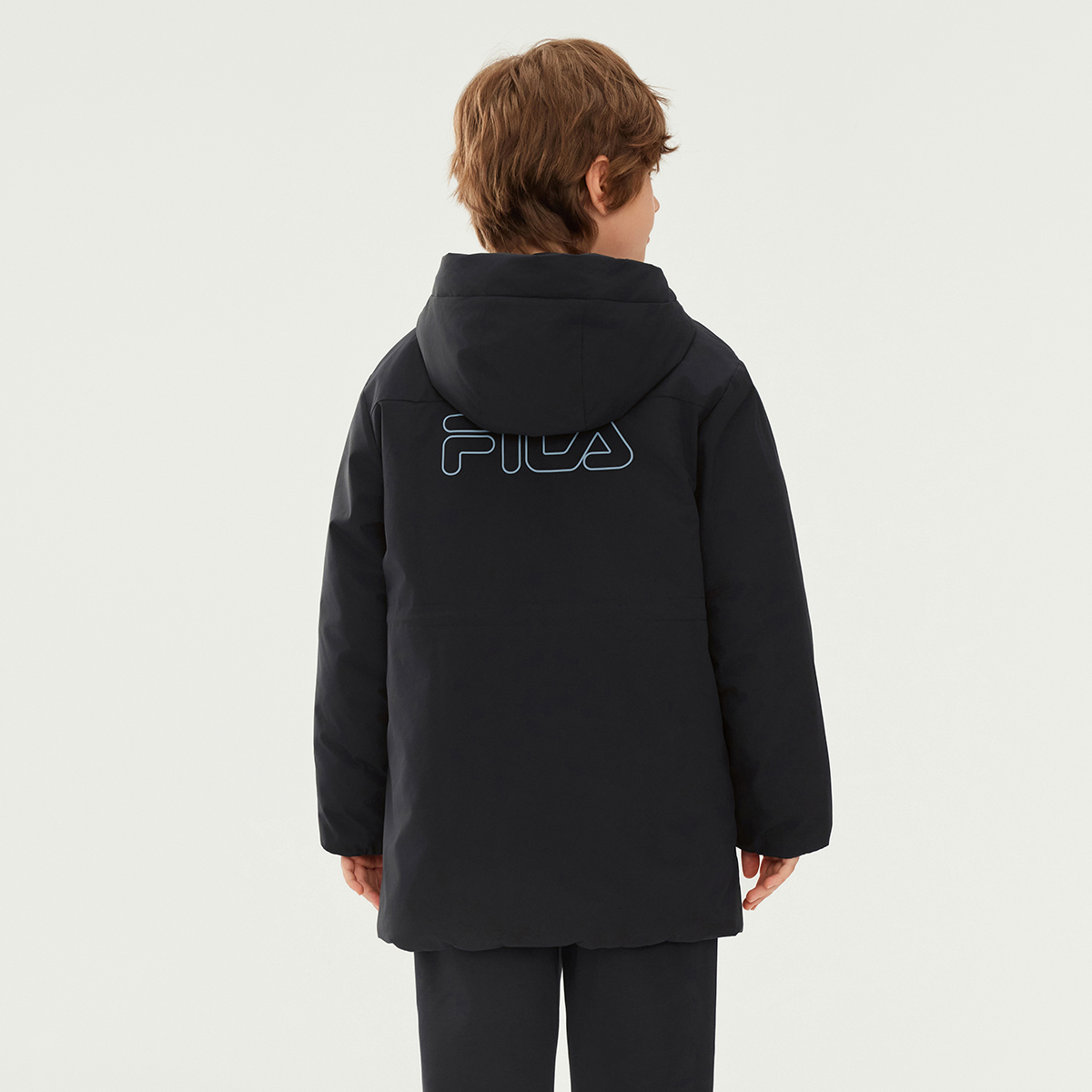 Детская куртка FILA KIDS (синяя) — фото 3
