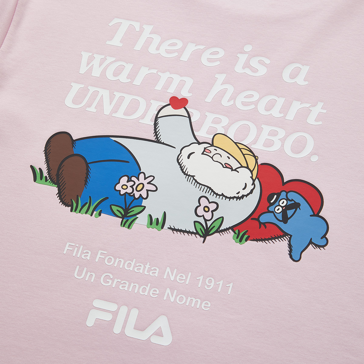 Детская футболка Fila (белая) — фото 26