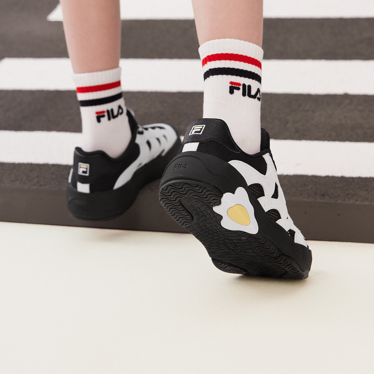 Кеды Fila KIDS Heritage-FHT (черные) — фото 8