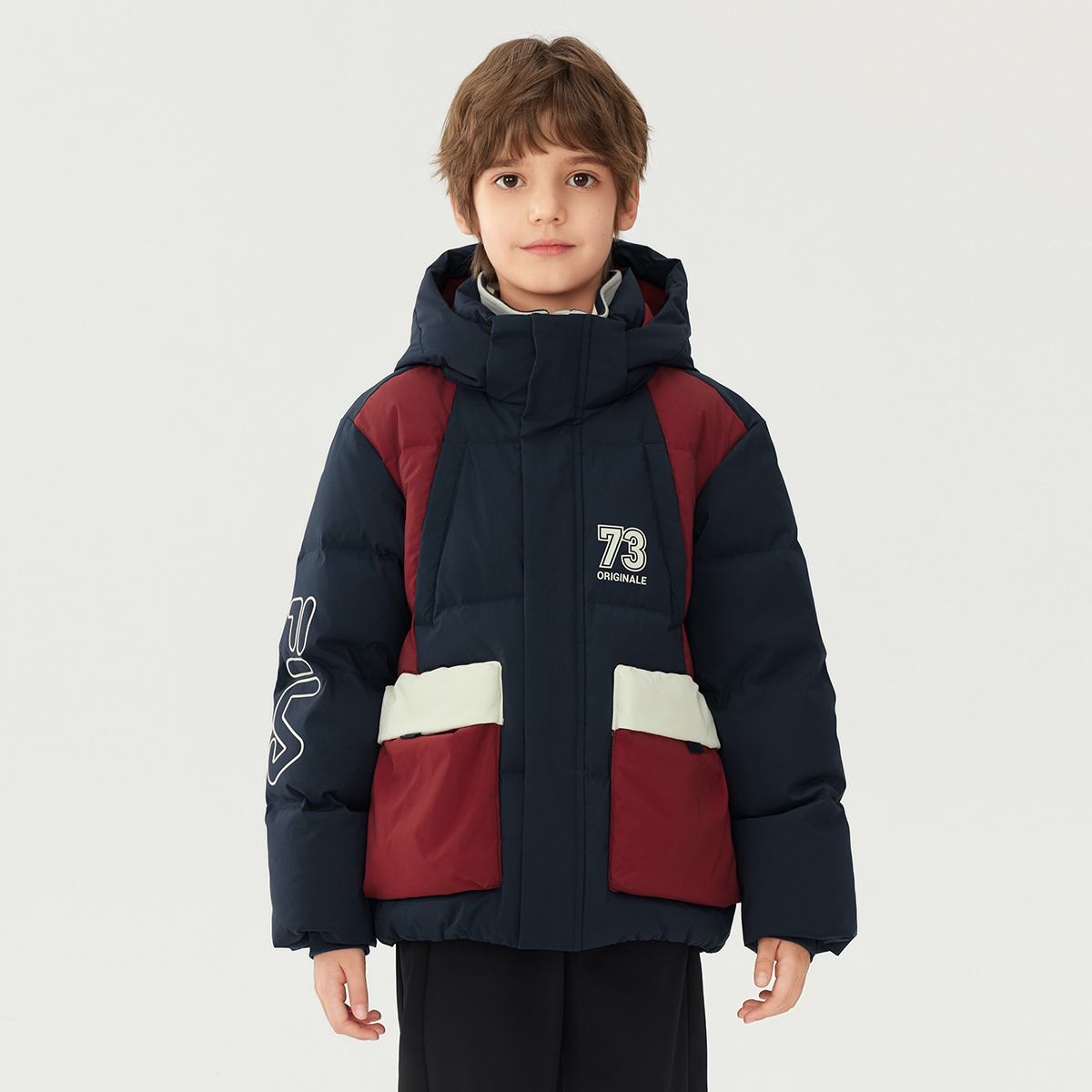 Куртка Fila KIDS ORIGINALE (синяя) — фото 2