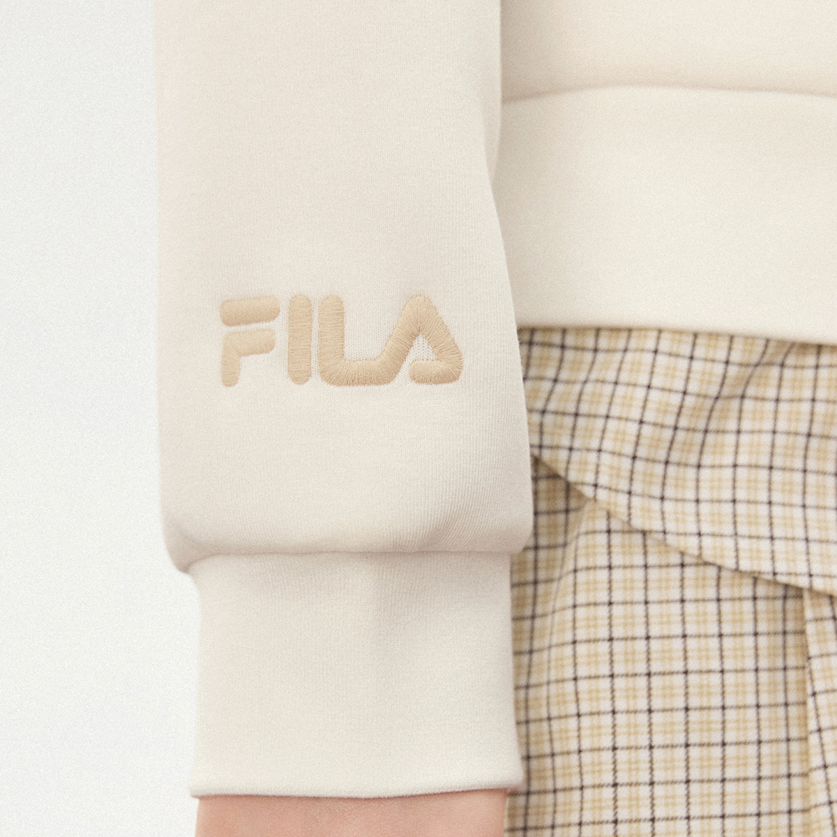 Худи Fila KIDS (белое) — фото 7