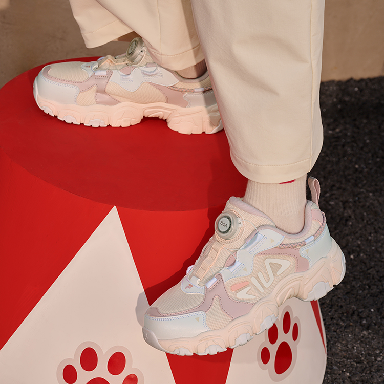 Кроссовки Fila KIDS (розовые) — фото 7