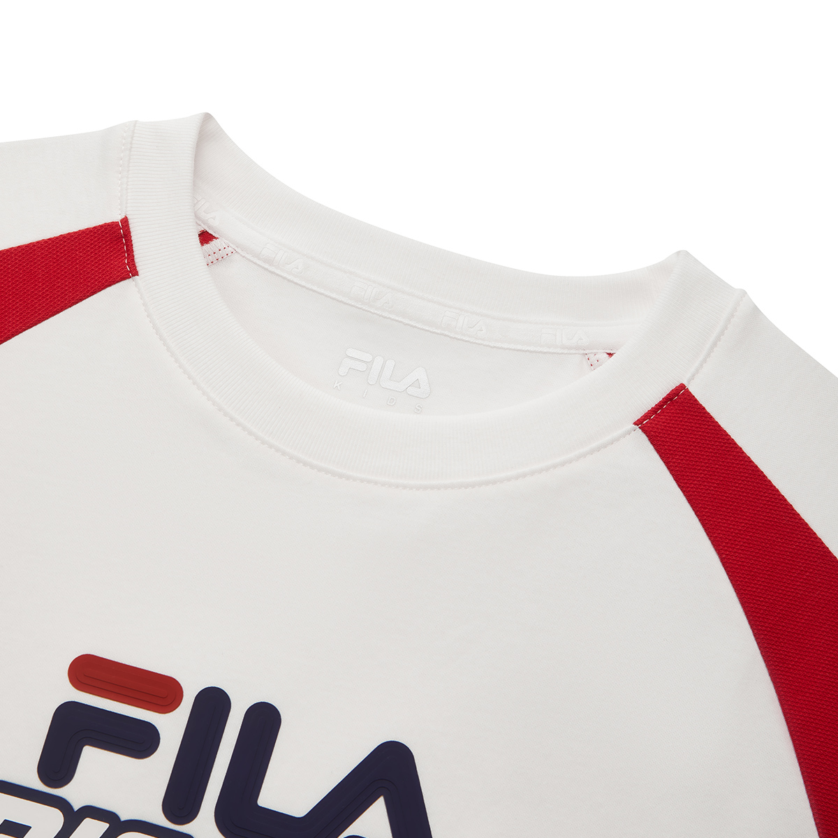 Мужские футболка Fila KIDSTORIGINALE (бело-грибная) — фото 3
