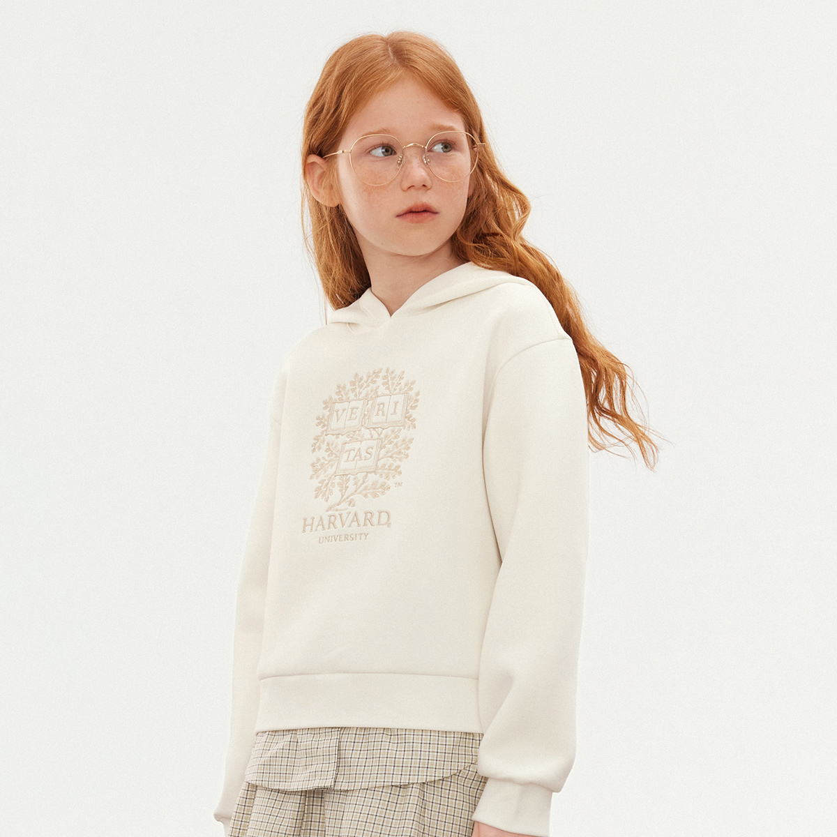 Худи Fila KIDS (белое) — фото 4