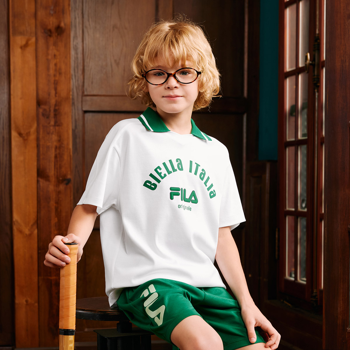 Спортивный костюм Fila Kids Set (белый) — фото 2