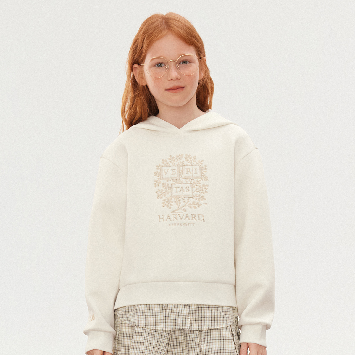 Худи Fila KIDS (белое) — фото 2