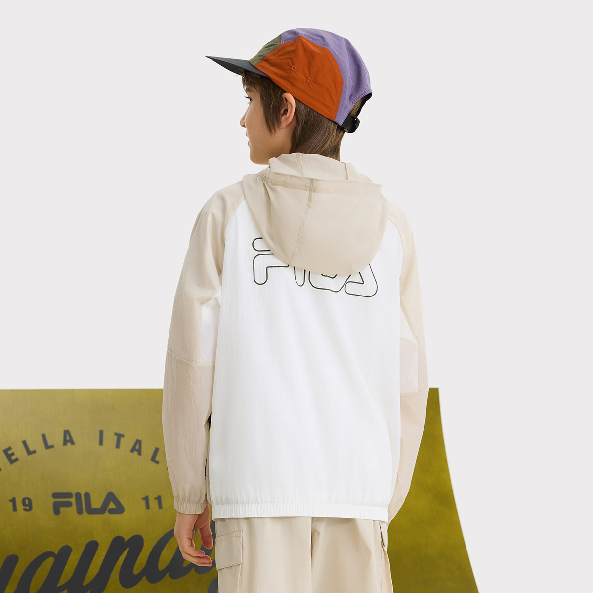 Детская куртка Fila (белая) — фото 4