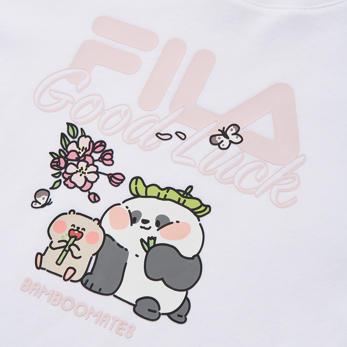 Футболка Fila KIDSBAMBOOMATES T (белая) — фото 2
