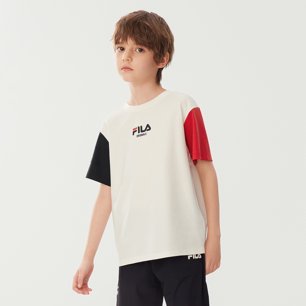 Мужская футболка Fila (белая) — фото 3