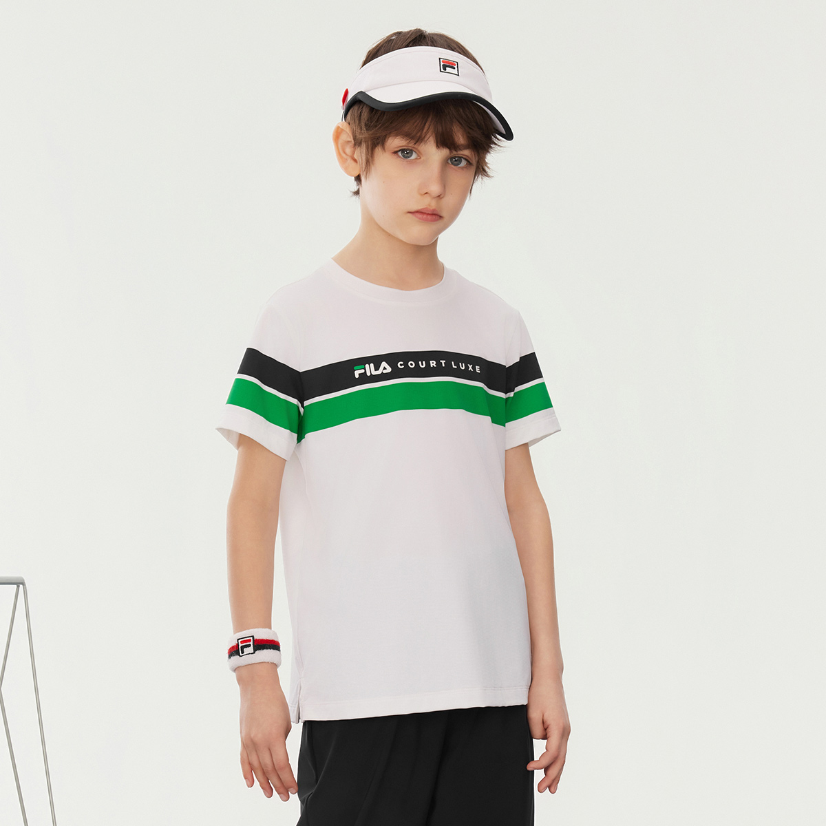 Футболка Fila KIDST (белый) — фото 3