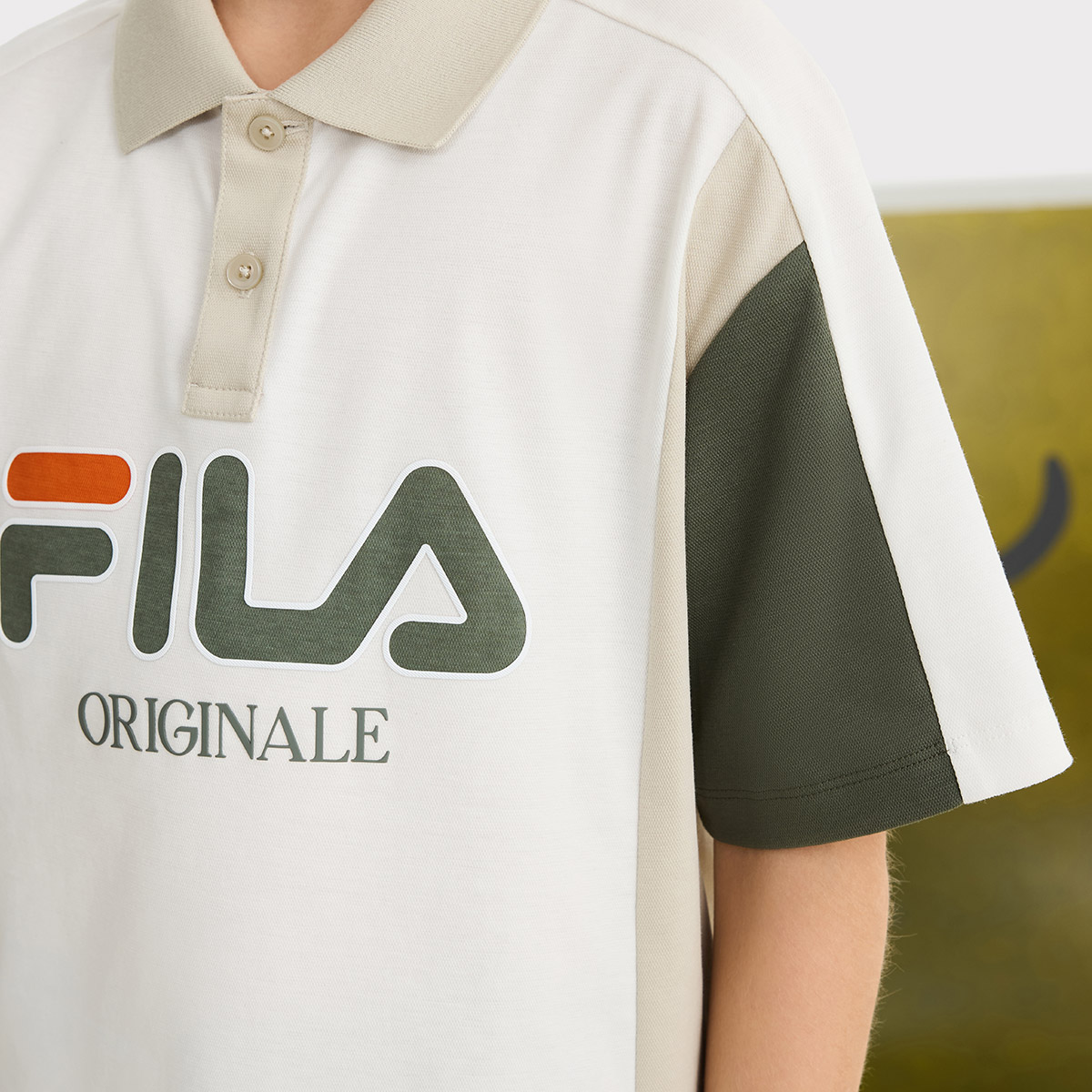 Футболка Fila KIDSPolo (белая) — фото 6