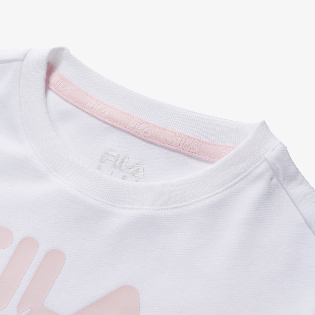 Футболка Fila KIDSBAMBOOMATES T (белая) — фото 5