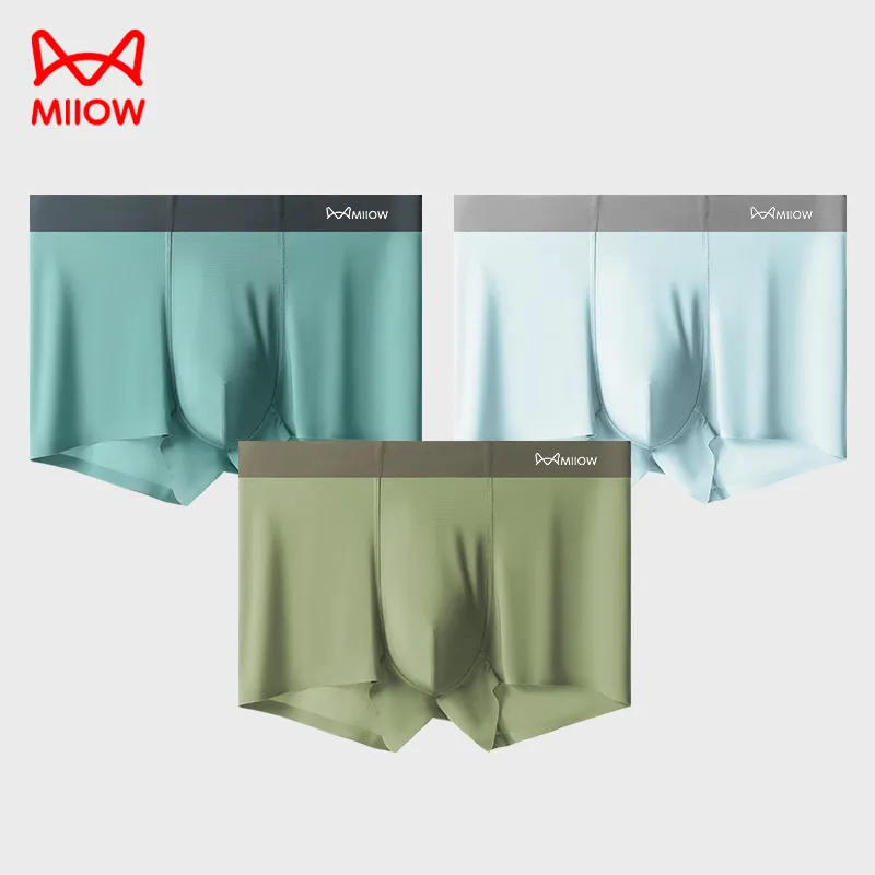 MIIOW Cool One Summer Series Underpants Men's Shopping Bag 3 Pack