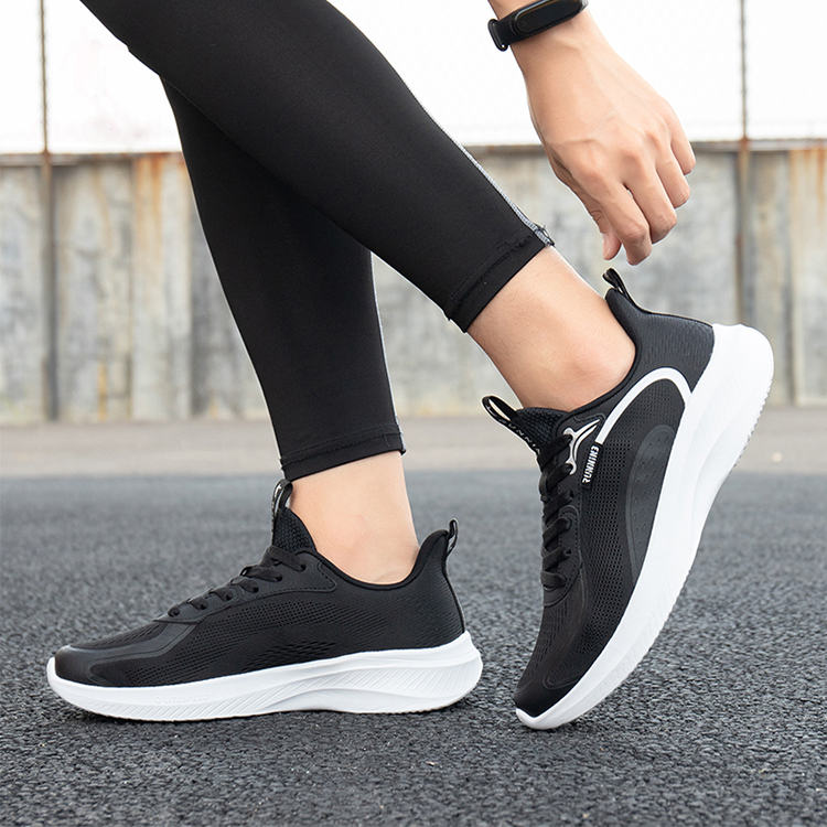 QIAODAN Slip Resistant, Abrasion Resistant, Breathable Low top Running Shoes Men’s