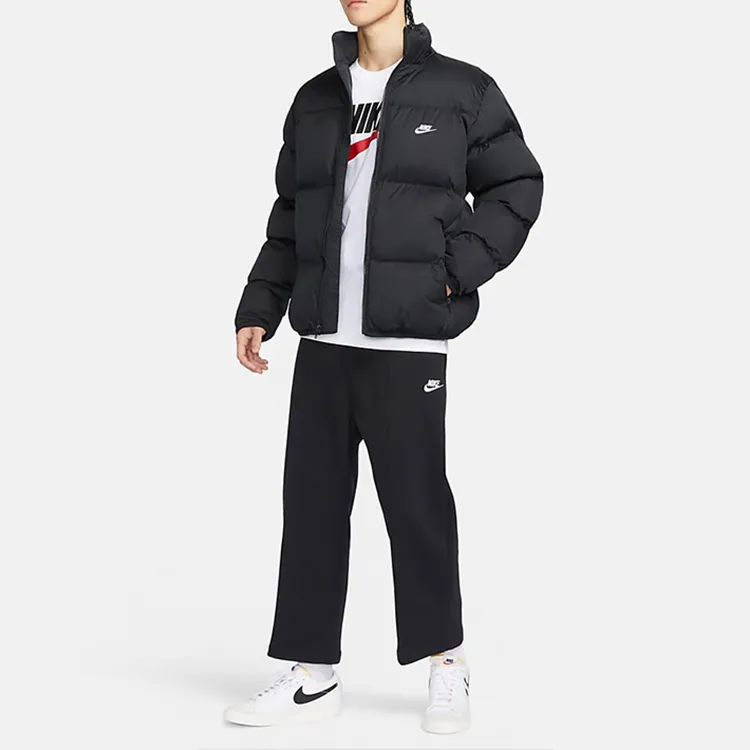 Куртка Nike Sportswear Club (черная) — фото 5