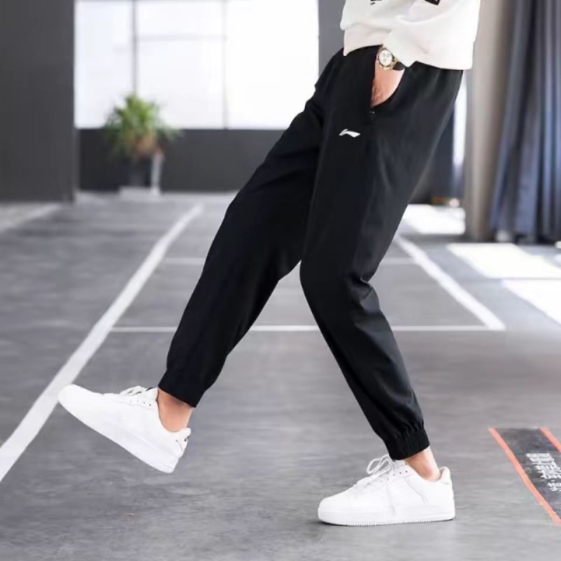 Li Ning Casual Sportswear Men’s Crew Neck Moderate