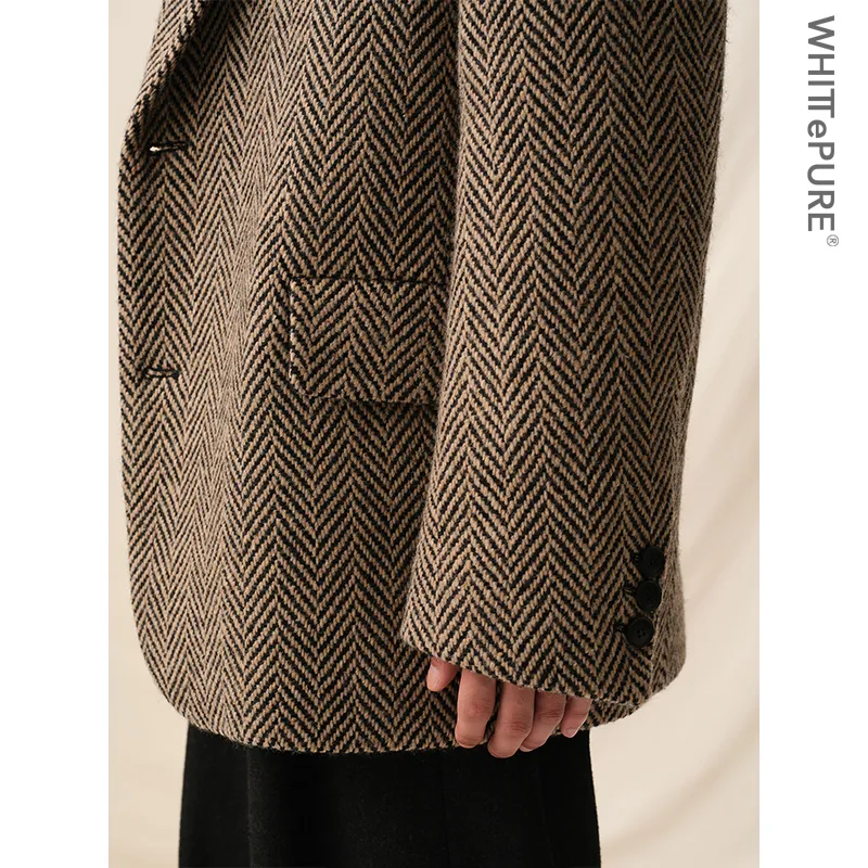 WHITT EPURE Business Suit Men's Ebony Brown