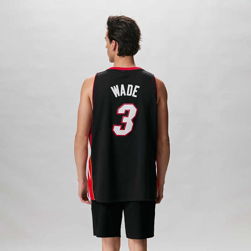 Mitchell Ness Road Finals «NBA Miami Heat 2012 Dwyane Wade» jersey