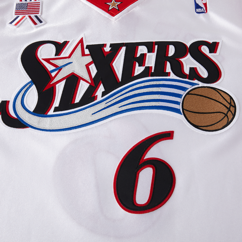 Mitchell & Ness X Nba Eastern Conference Allen Iverson Hardwood Classics 2002 All Star Game Authentic Jersey