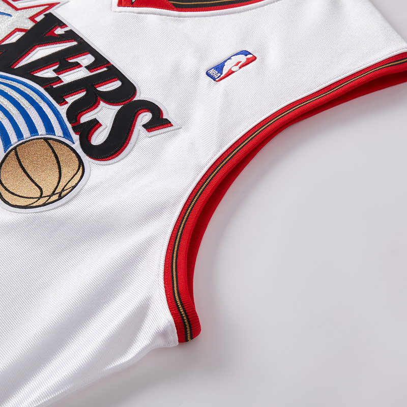 Mitchell & Ness X Nba Eastern Conference Allen Iverson Hardwood Classics 2002 All Star Game Authentic Jersey