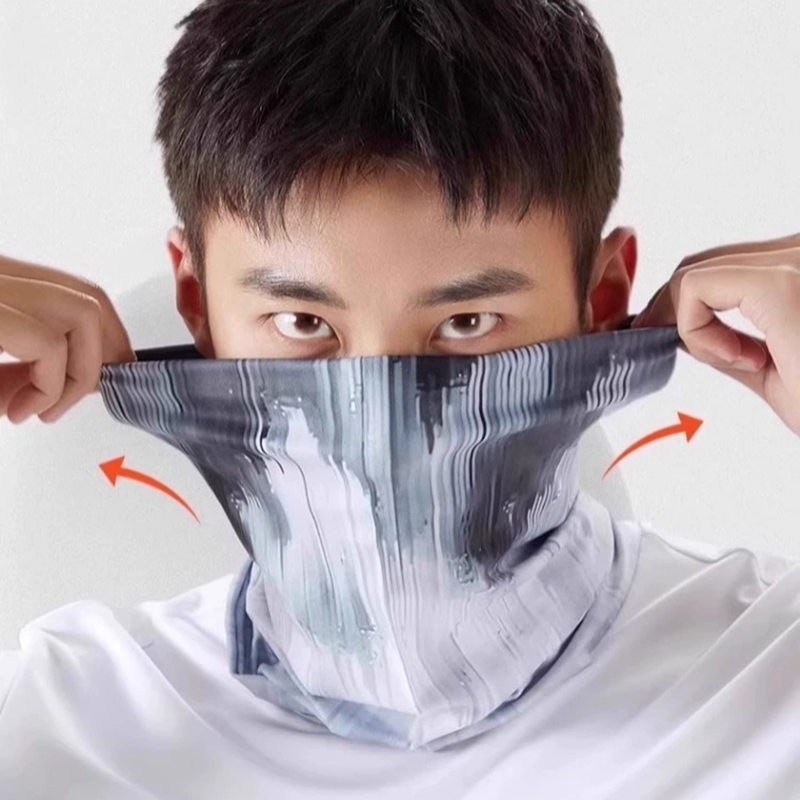 Li Ning Cycling Gear Ice Silk Outdoor Unisex White Gray