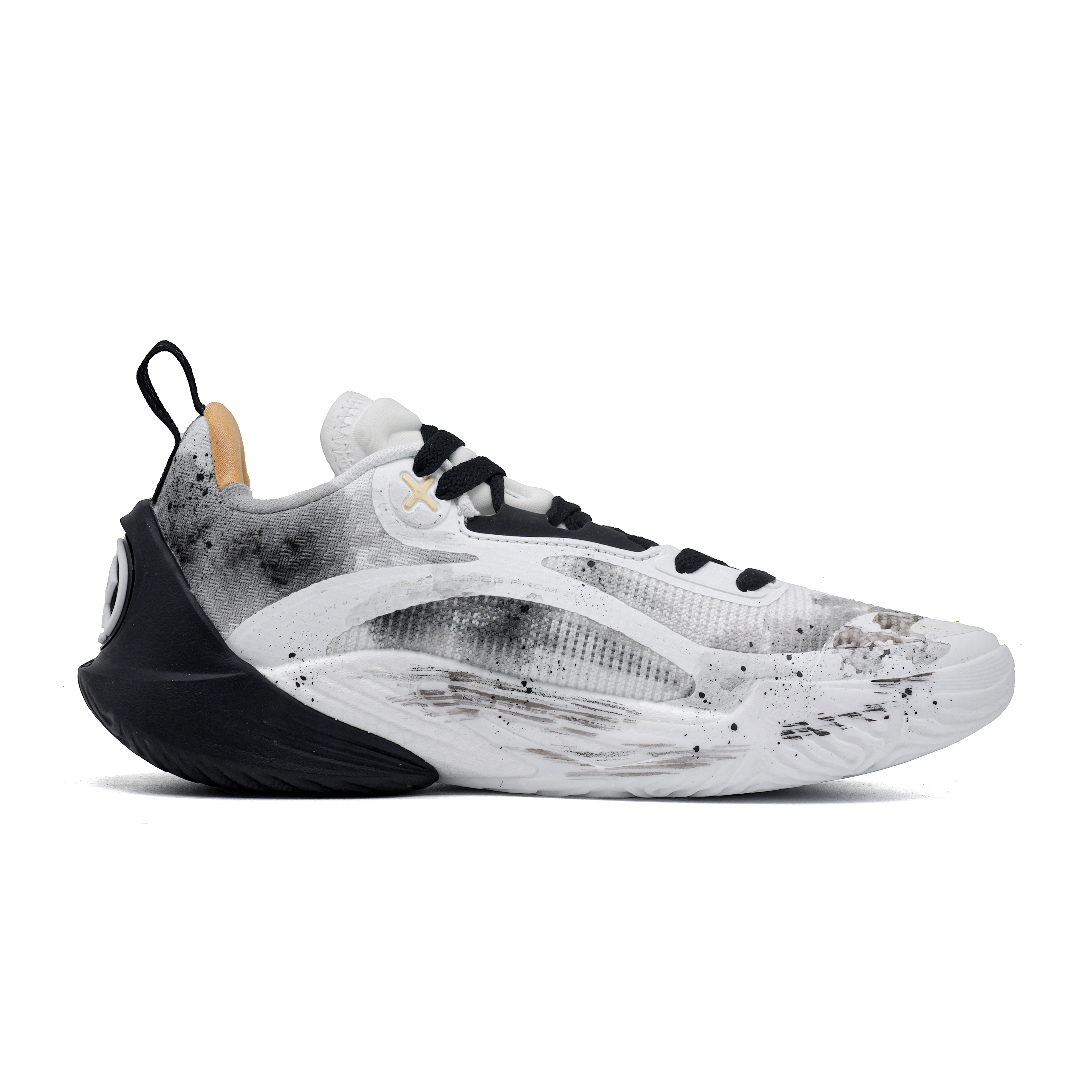 Li Ning Speed 10 Cushioning Breathable Support Low top Basketball Shoes Men’s White Black