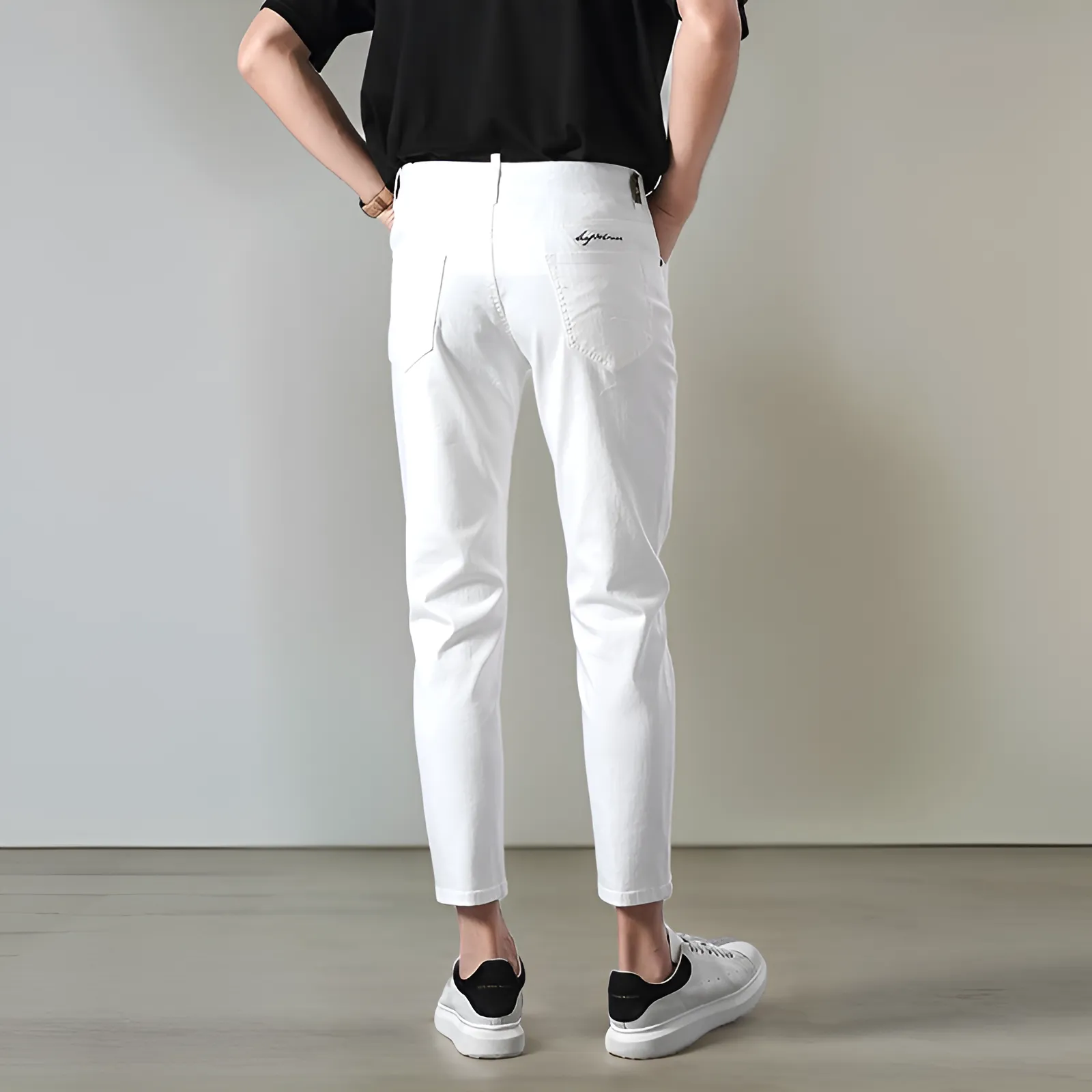 NDU Jeans Men's White