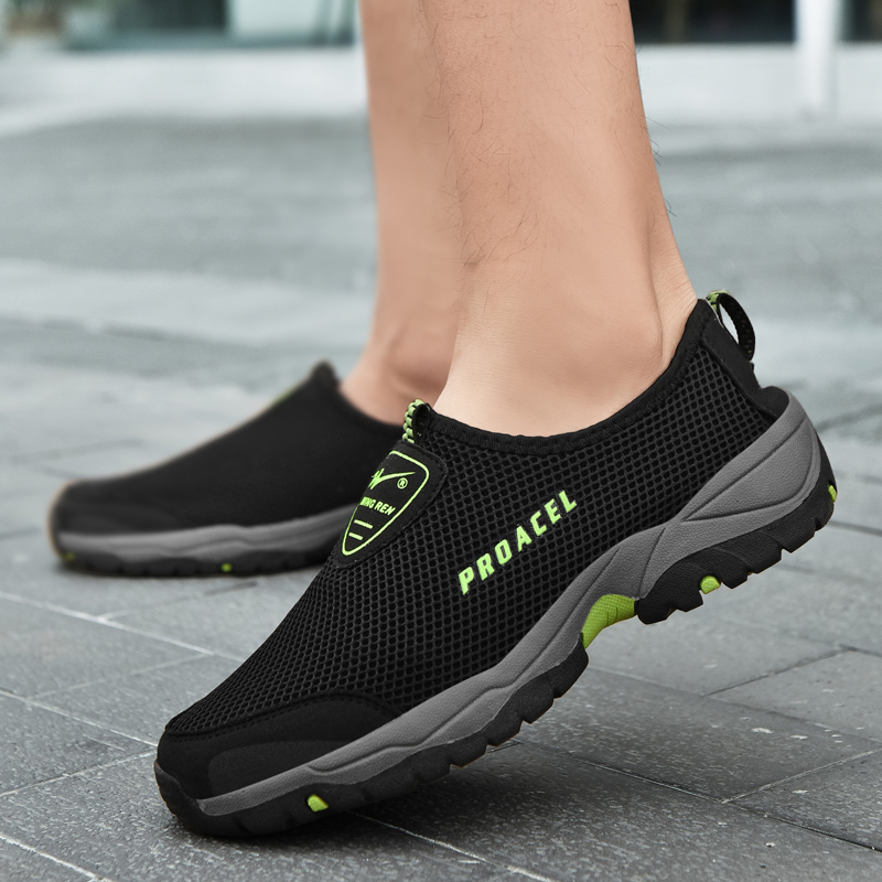 DOUBLE STAR 88 Slip Resistant, Abrasion Resistant, Breathable Low top Casual Running Shoes Men’s