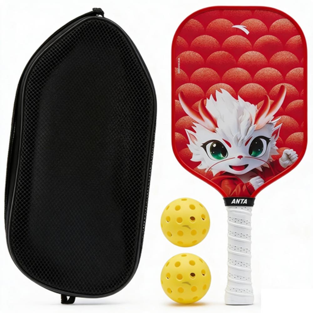 Antakids Pickleball Paddles Fiberglass Kids Yellow/Blue/Ecru/Red