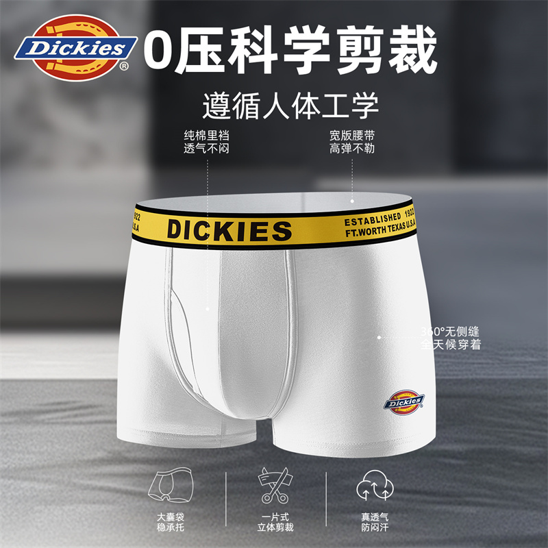Мужские трусы-боксеры Dickies (черные) — фото 50