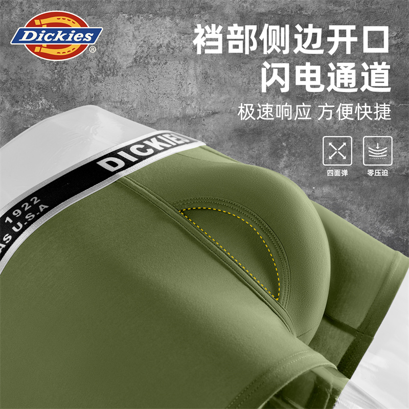 Мужские трусы-боксеры Dickies (черные) — фото 75