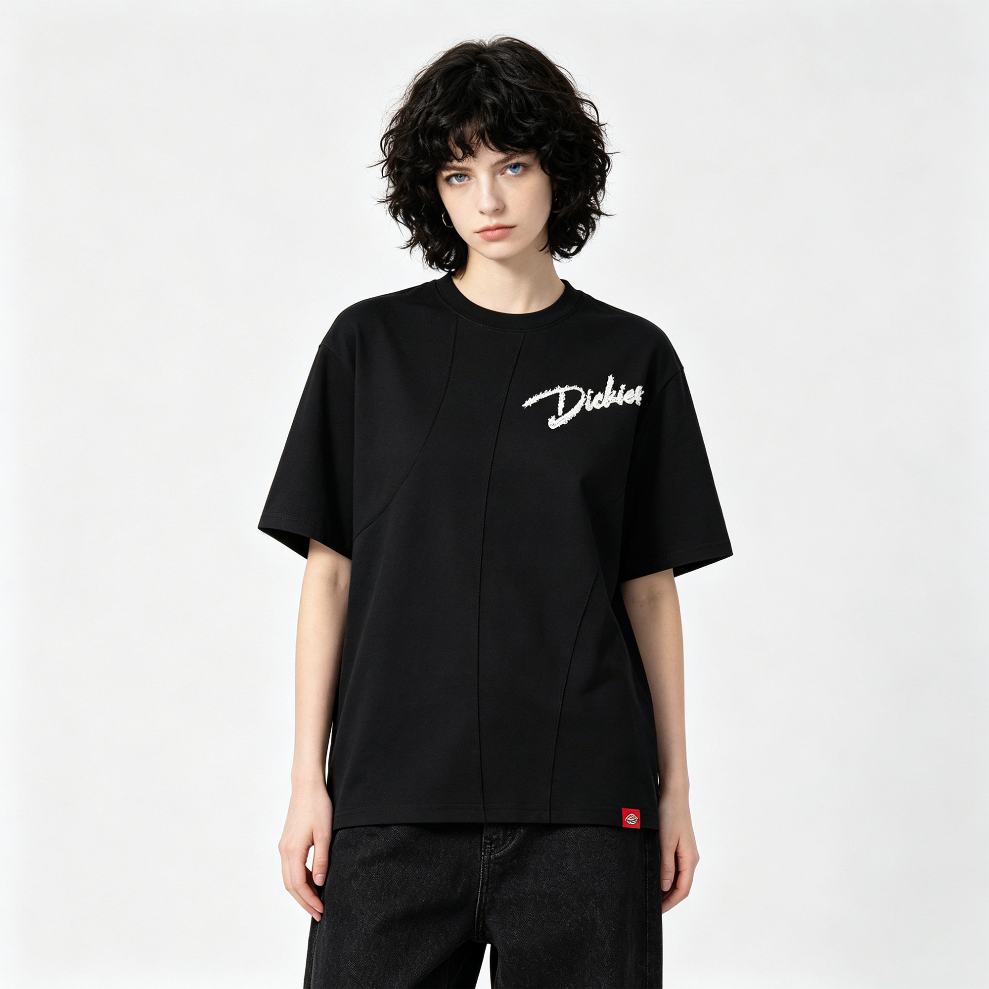 Женская футболка Dickies boxycleanfit3DLOGO T (серая) — фото 15