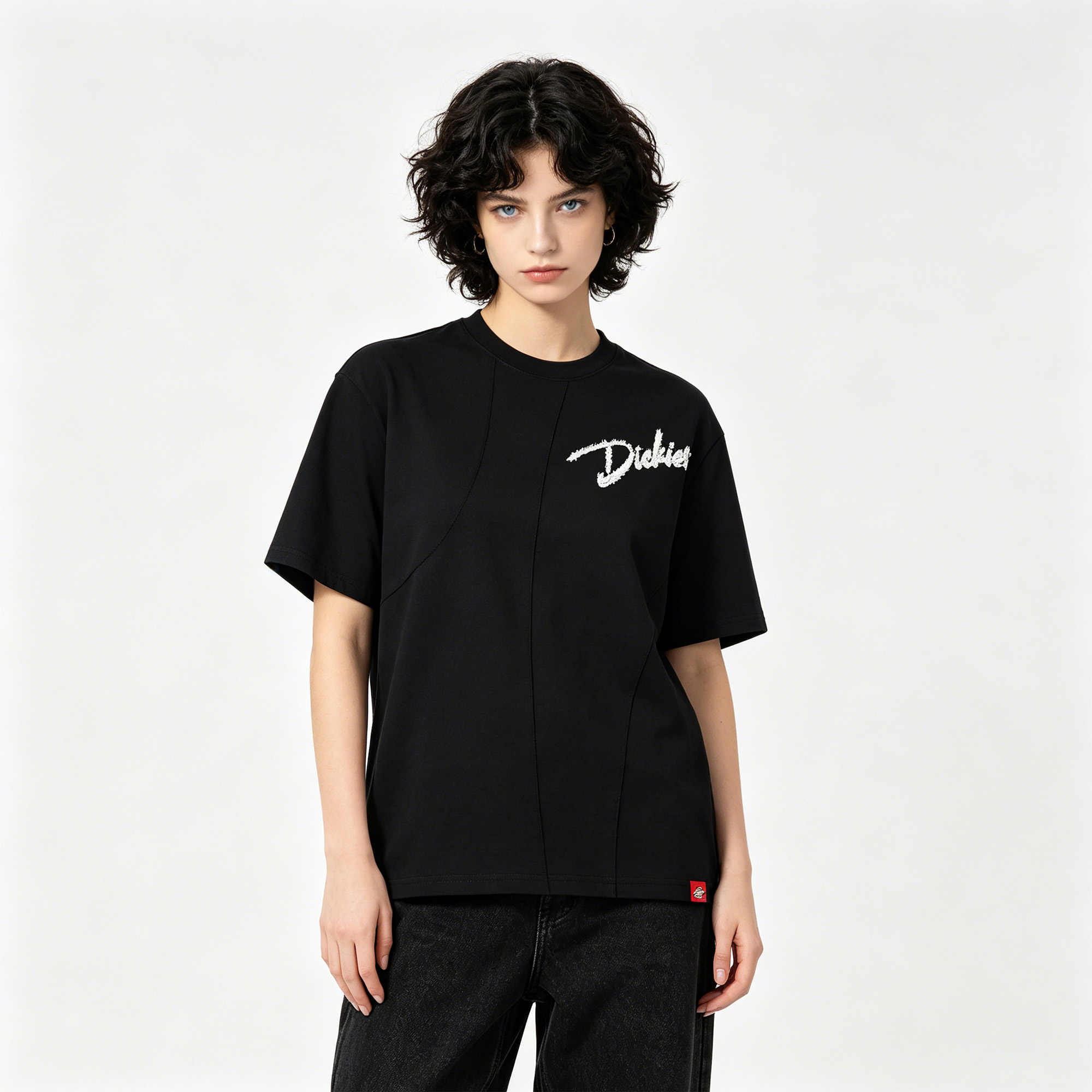 Женская футболка Dickies boxycleanfit3DLOGO T (серая) — фото 13