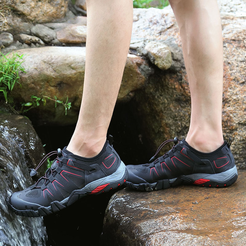 ZANSITE Mesh Slip Resistant And Breathable Slip Resistant And Breathable Low top Mountaineering & Hiking Shoes Men’s