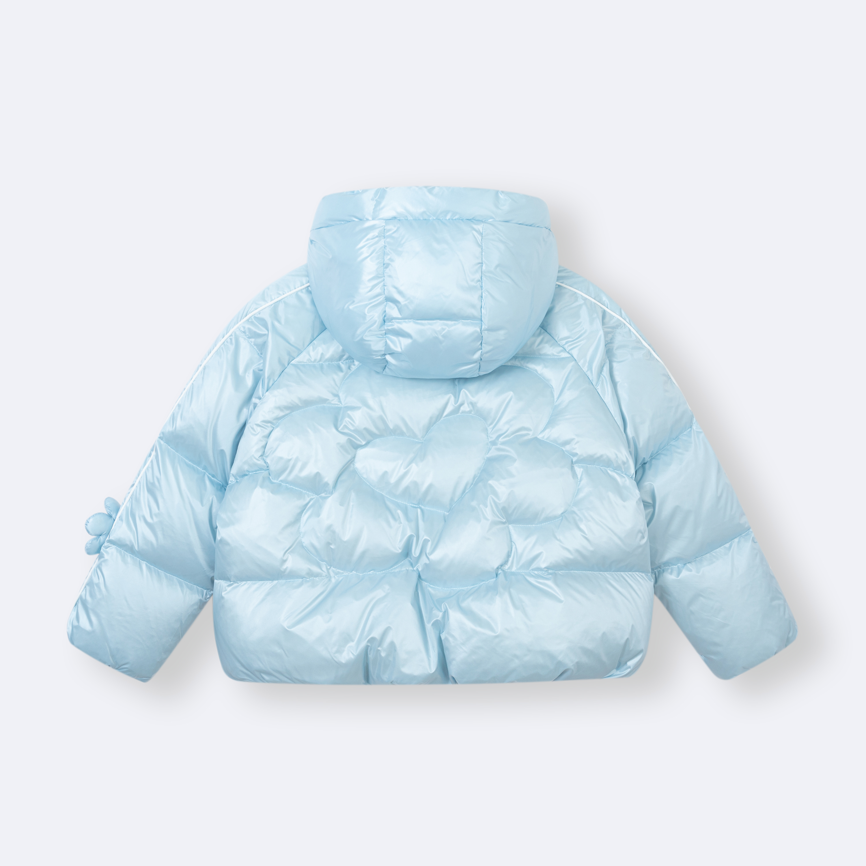 Пуховик PUMA (голубой) — фото 2