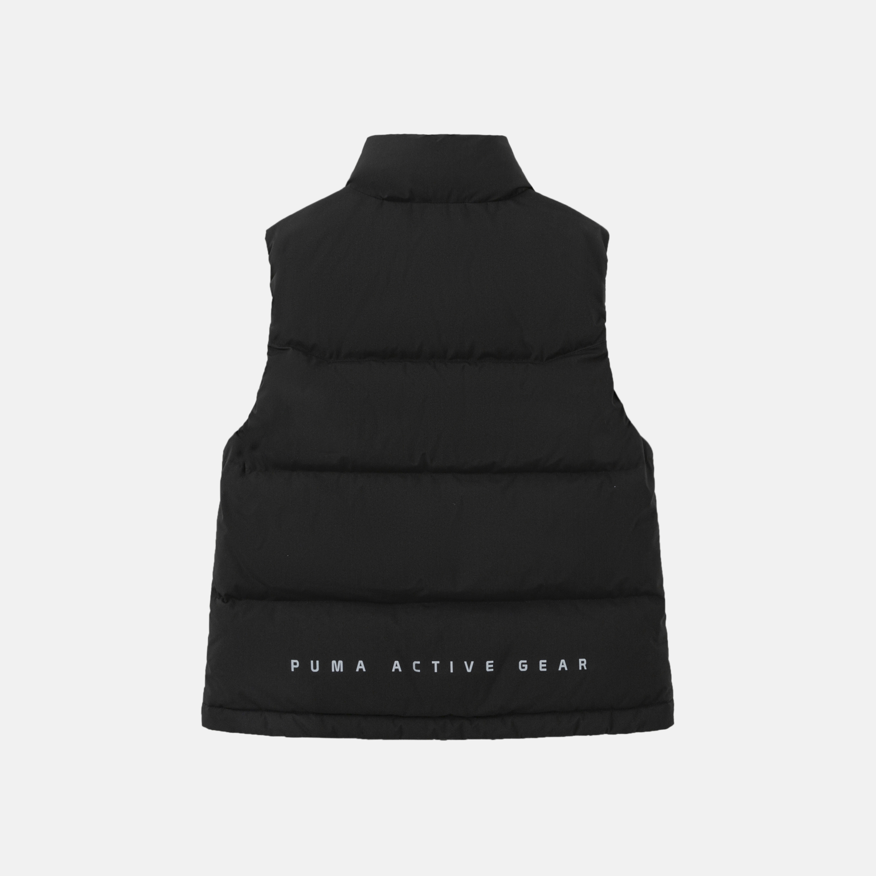 Детский жилет PUMA Sportstyle STAND COLLAR DOWN VEST (черный) — фото 2