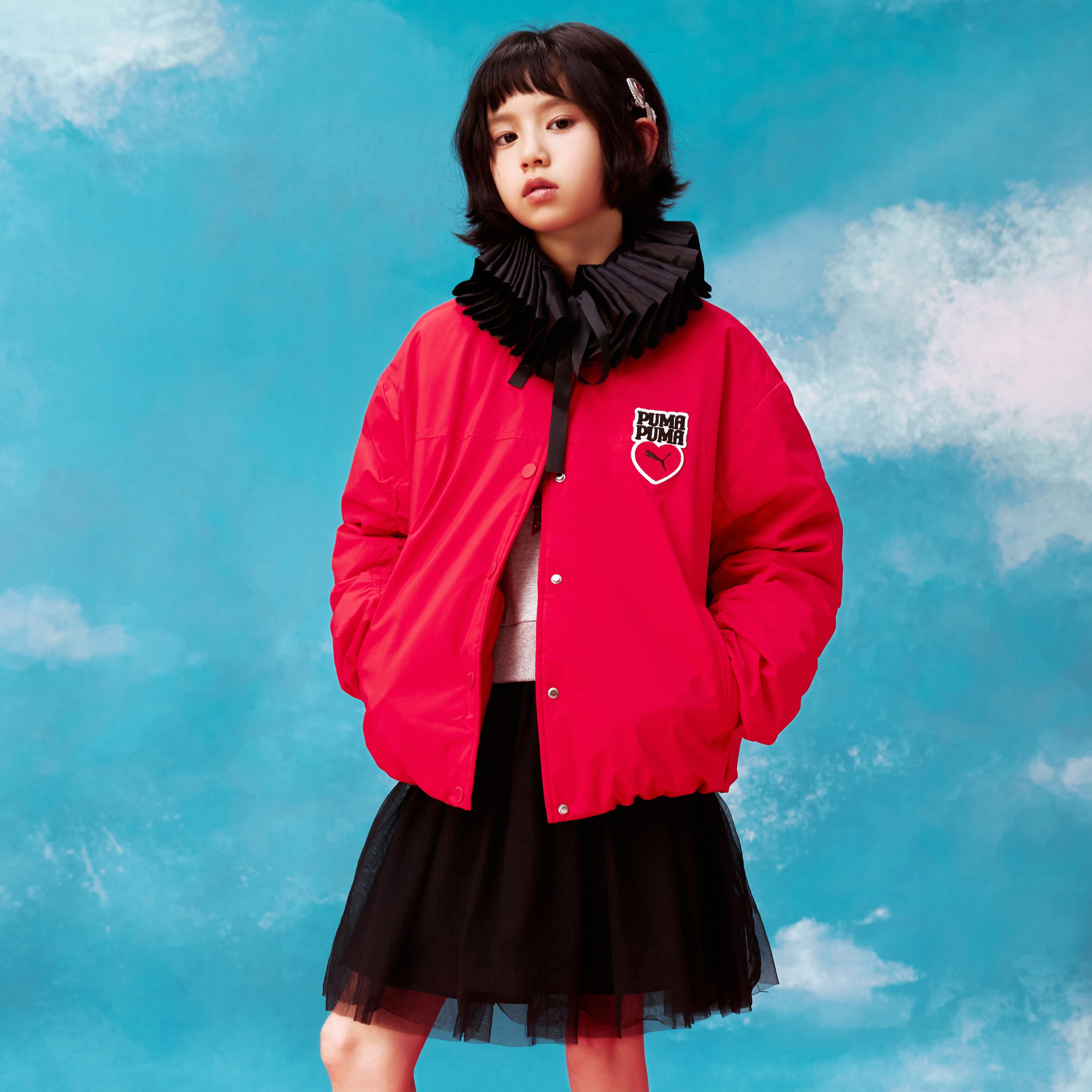 куртка PUMA CNY (красный) — фото 3