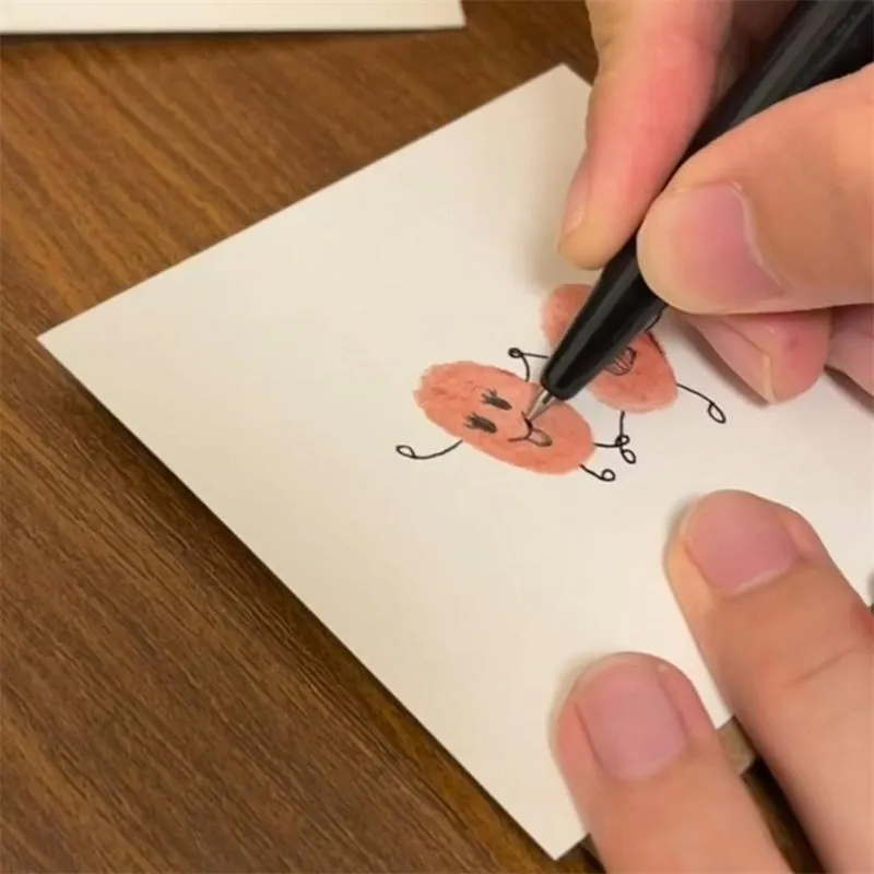 OUYILIAN DIY Подставка для фотографий с отпечатком пальца Friend Памятный креативный сердечный набор материалов DIY Игрушки