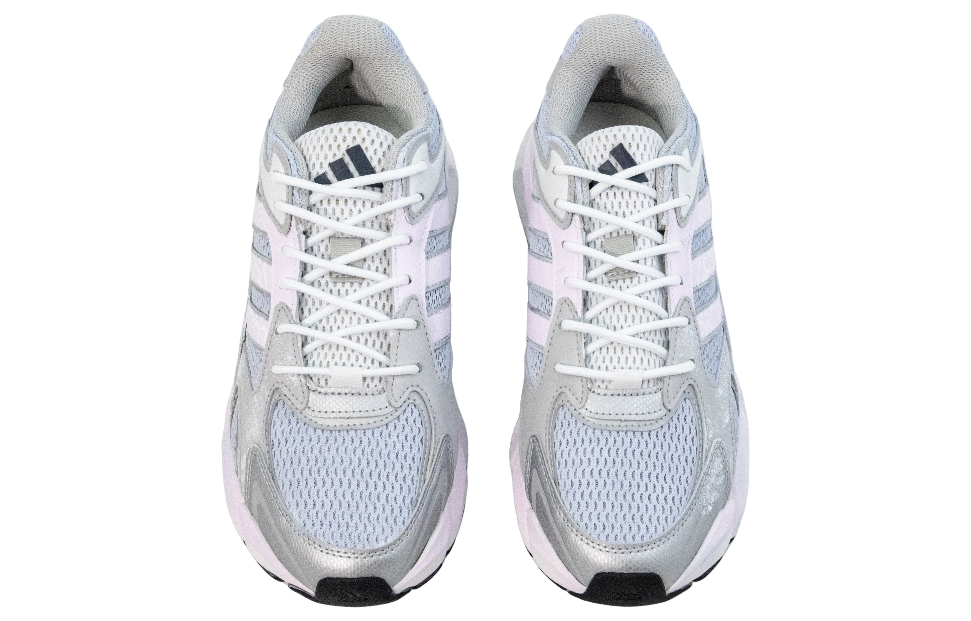 Adidas MEGASTRIDE Abrasion Resistant Low top Running Shoes Unisex Gray Purple