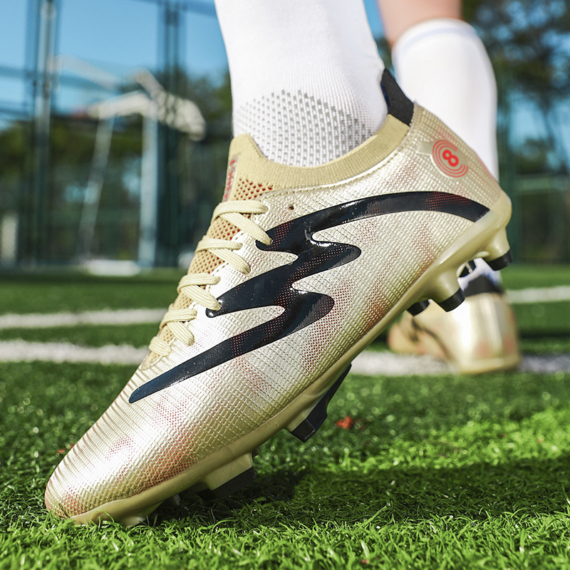 Sportful Soccer Shoes Unisex Low Top Pearl Gold/Water Moon Gold/Tender Yellow/Sparkling Black