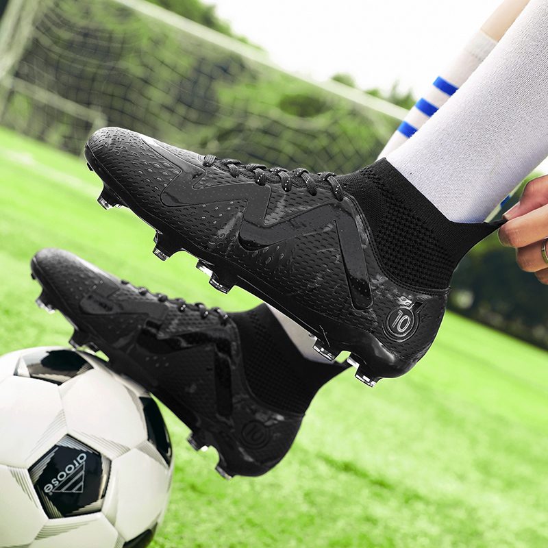 Sportful Soccer Shoes Unisex High Top Black/White/Aqua
