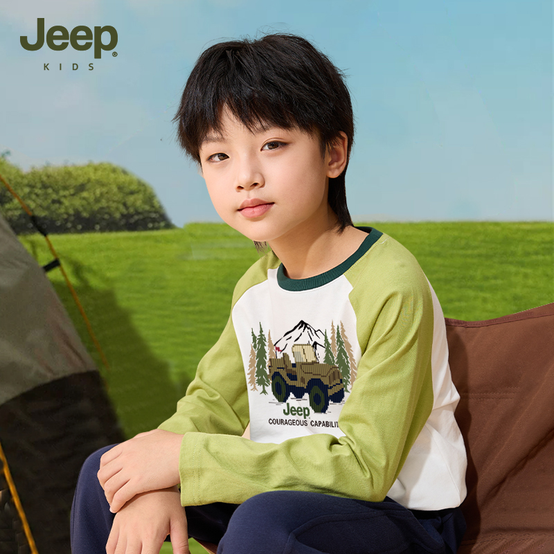 Детская футболка Jeep (разноцветный) — фото 5