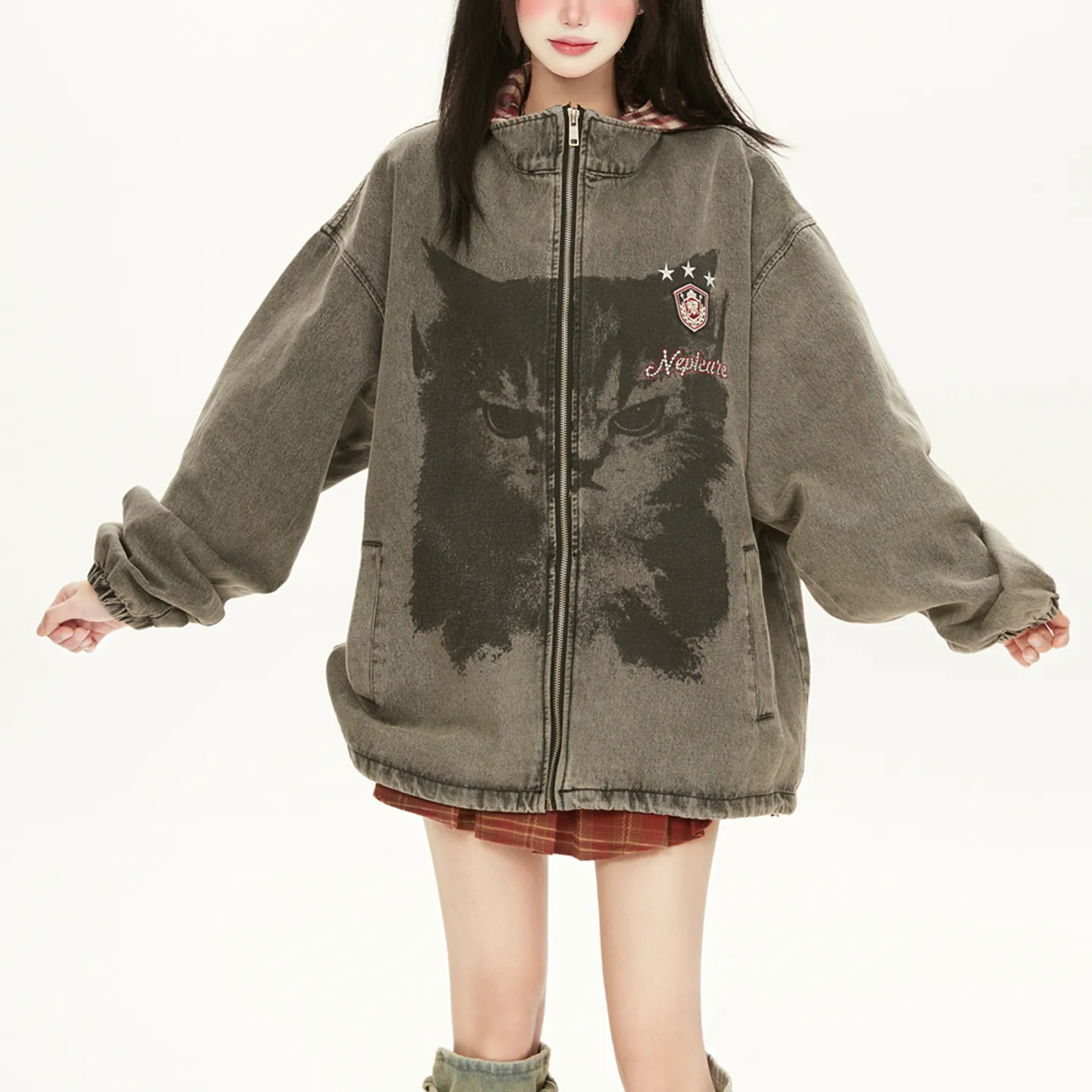 AURORA DIARY Джинсовая куртка Женская