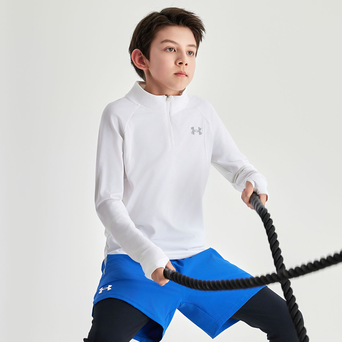 Футболка Under Armour (синяя) — фото 5