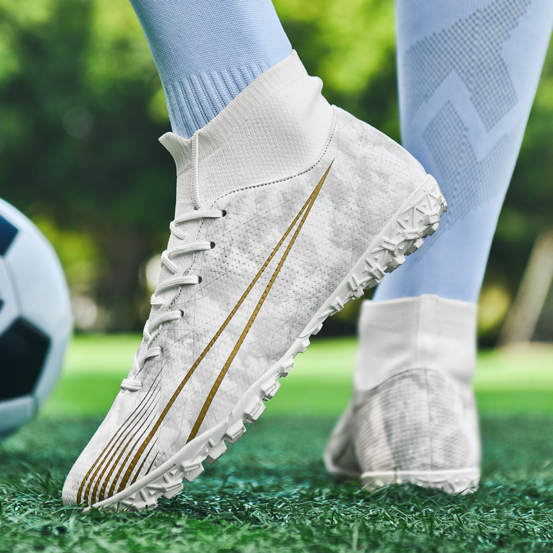 RUIKE FG Rubber Long Studs TF Rubber Broken Studs Soft Ground, Firm Ground, Artificial Ground, Natural Ground, Indoor