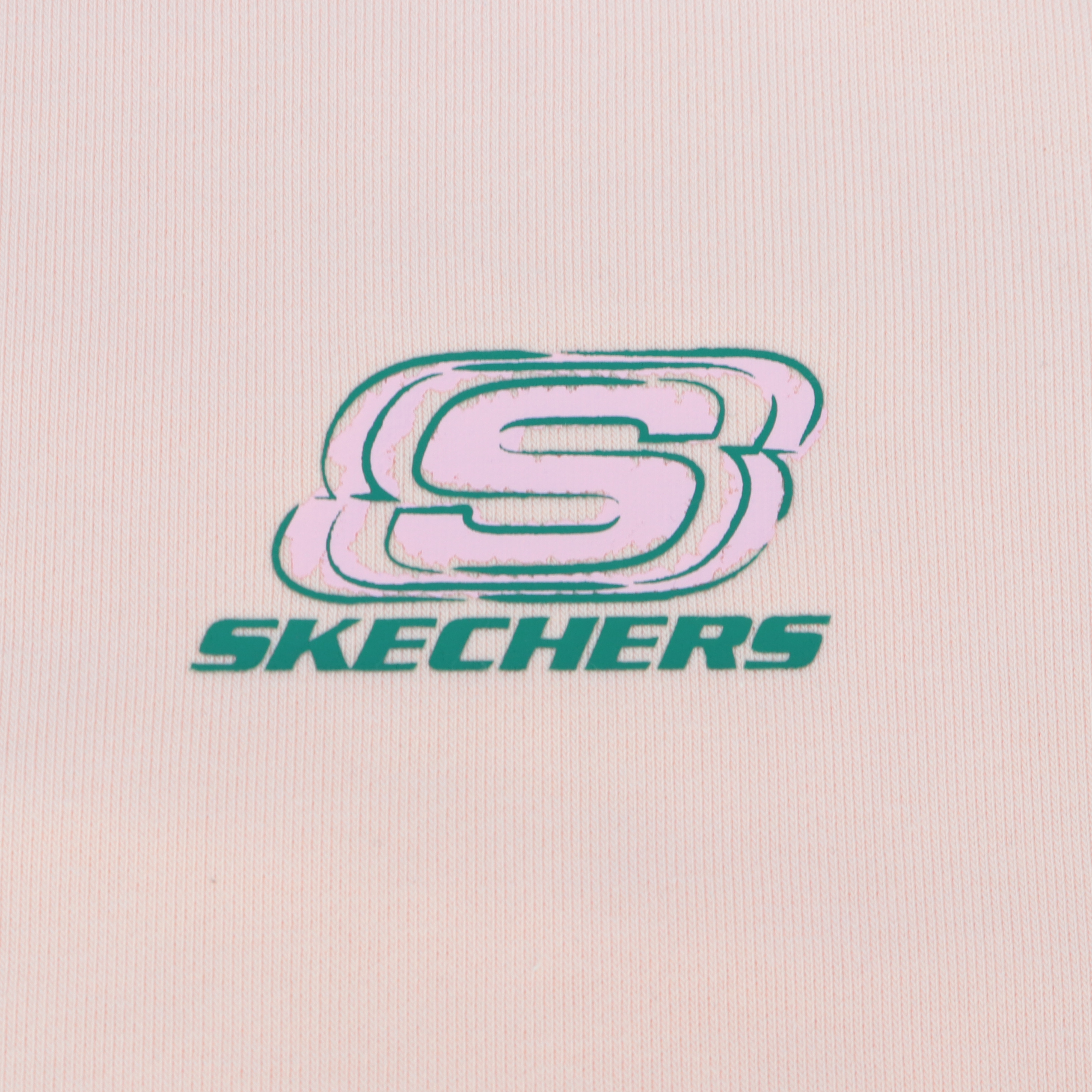 Женский свитшот Skechers (бежевый) — фото 3