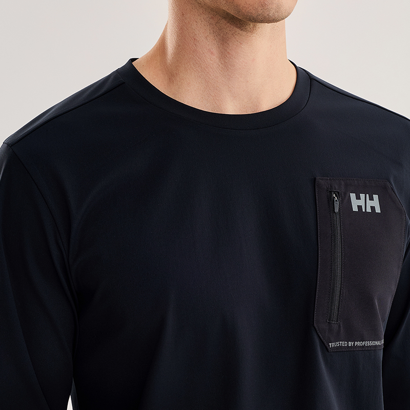 HELLY HANSEN Quick Dry T Shirts Men’s Crew Neck Straight Fit
